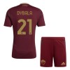 Maglia ufficiale AS Roma Dybala 21 Casa 2024-25 per Bambino